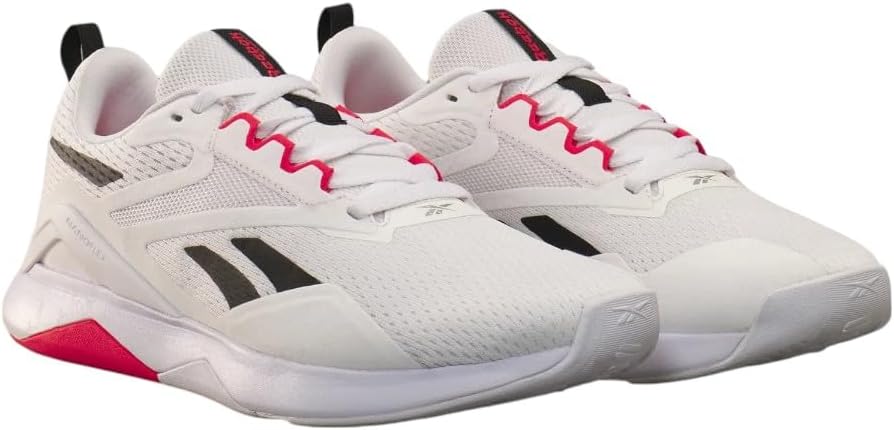 Мужские кроссовки Reebok Nanoflex Tr 2.0, белый/черный/красный — фото 4