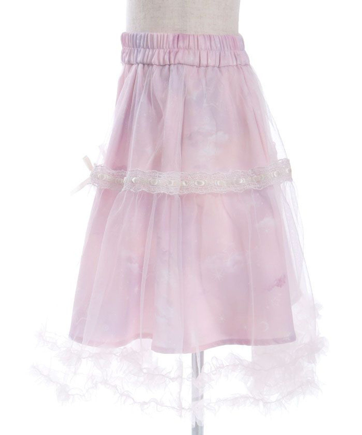 Звездная юбка из тюля Axes femme kids, Lavender — фото 3