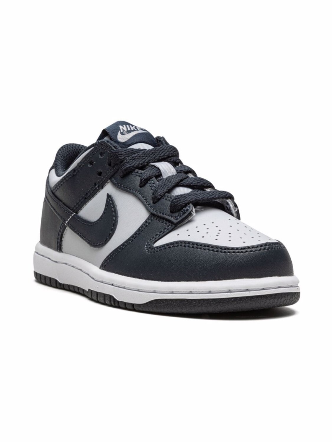 

Nike Kids кроссовки Dunk Low на шнуровке, черный