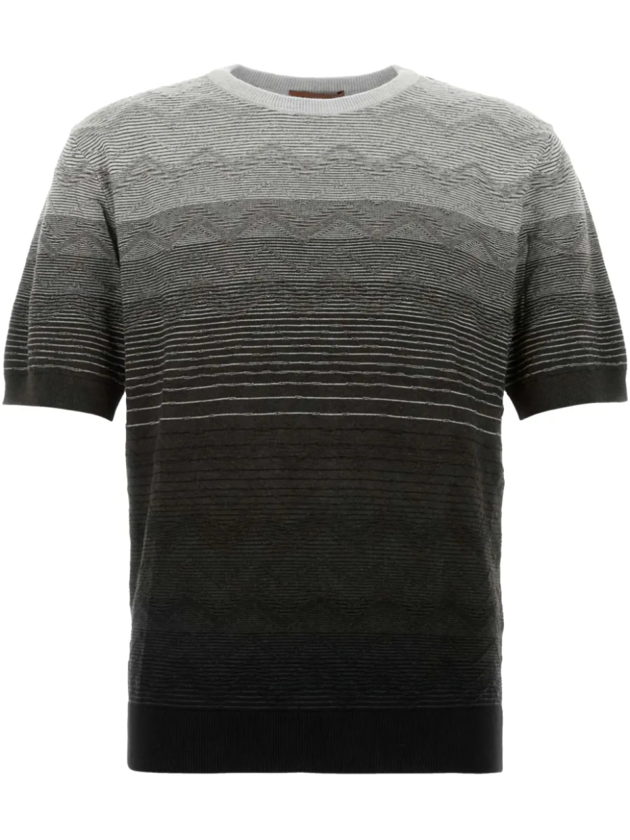 

Футболка из хлопка с вышивкой Missoni, серый
