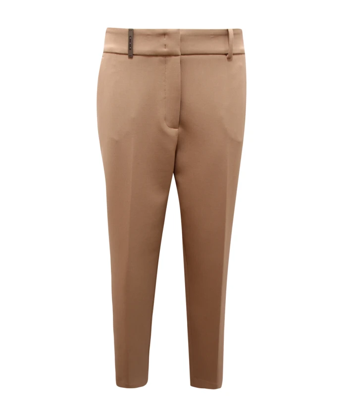 

Элегантные брюки, изготовленные в Италии. Peserico, бежевый