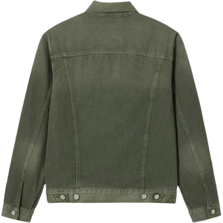 Levis Джинсовая куртка Levi's Denim Drifter Series мужская зеленая, Green — фото 3