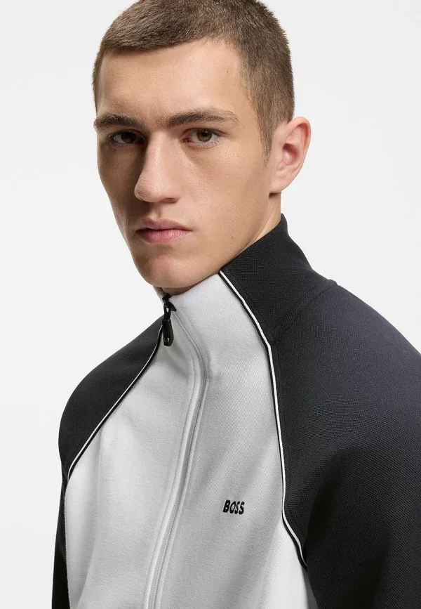 Толстовка на молнии Sw_Join skaz zip up sweatshirt Boss, белый — фото 4