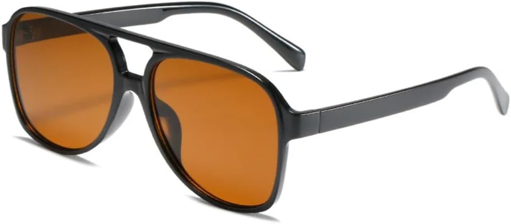 

Солнцезащитные очки с защитой UV400 | Двойная перемычка, градиентные линзы | для женщин и мужчин, для занятий спортом на открытом воздухе и вождения DSVIGF, Black Brown