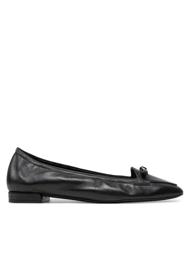 Балетки Stuart Weitzman Tully Loafer SI484 Negro, черный