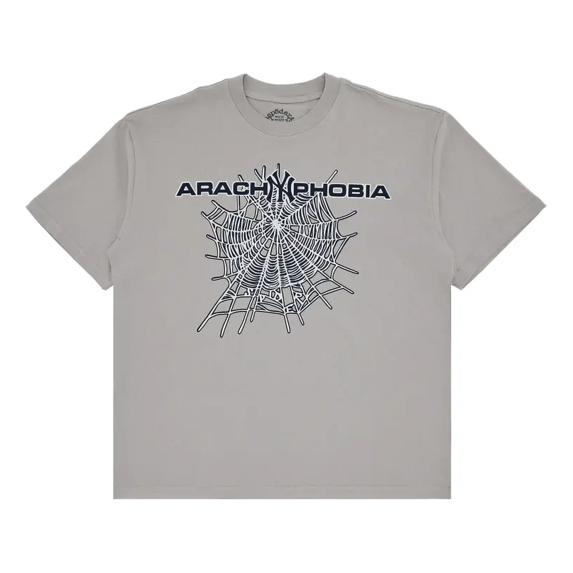

Футболка Sp5der Arach NY Phobia T-Shirt 'Grey', серый