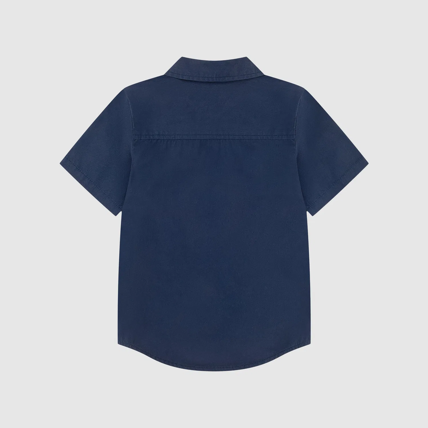 Тканая рубашка с коротким рукавом для мальчиков 4-7 лет Levi's, Blue — фото 2