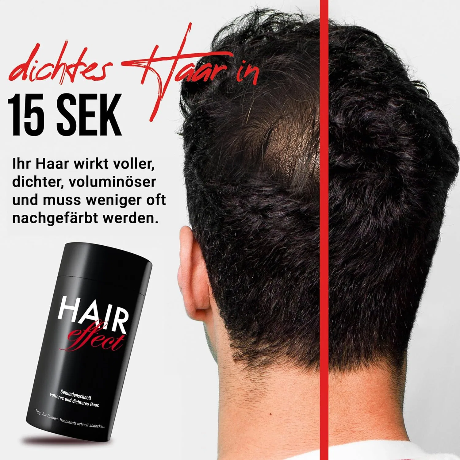 Пудра для волос «Cover Hair Blond» для маскировки залысин Cover Hair — фото 3