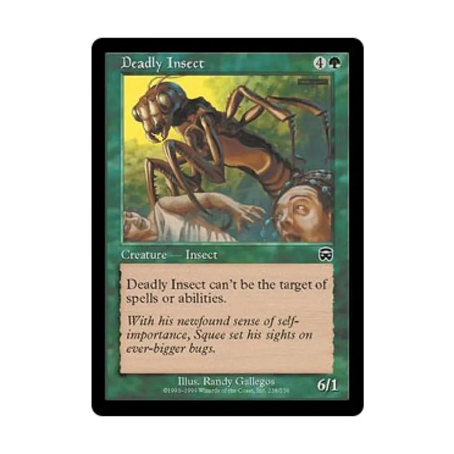 

CCG Смертоносное насекомое (С), MTG - Mercadian Masques