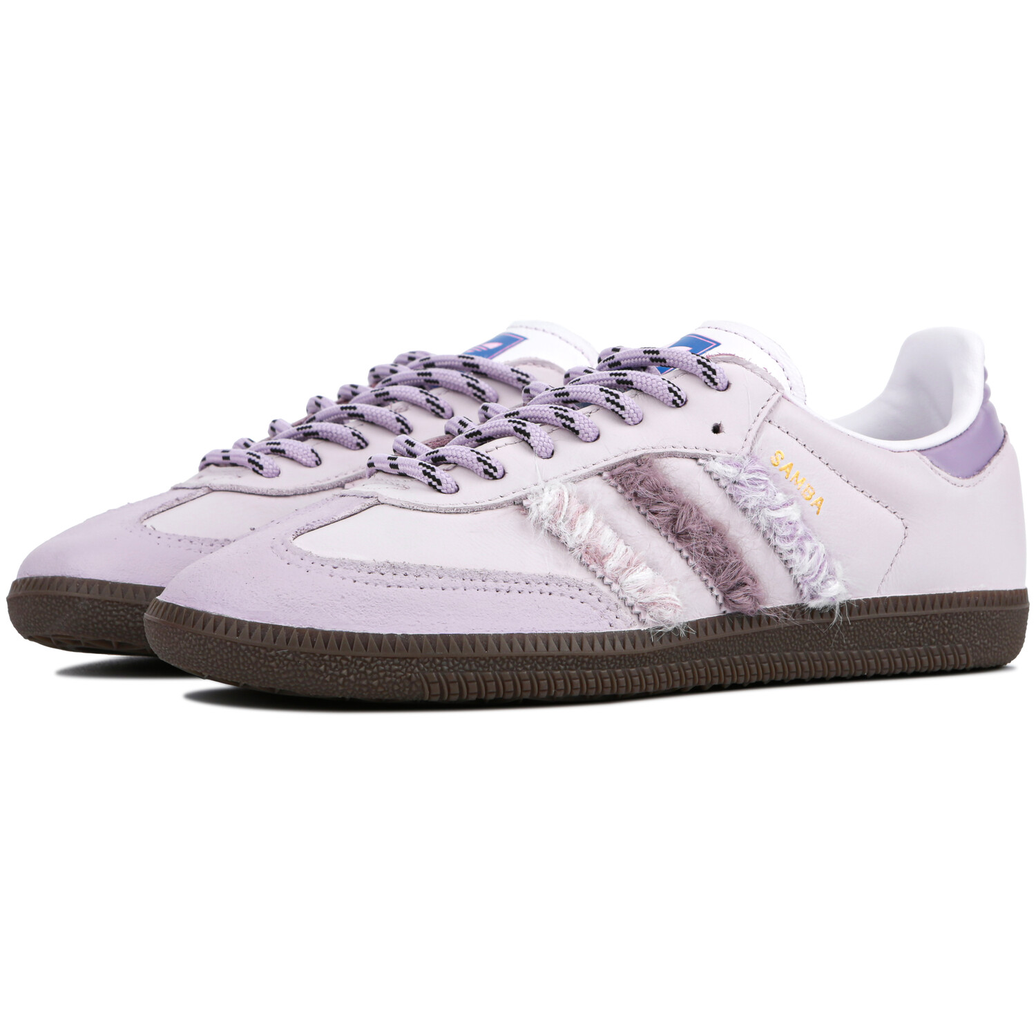 

Кроссовки adidas originals SAMBA OG Skateboarding Shoes Unisex Low-top White/purple, фиолетовый
