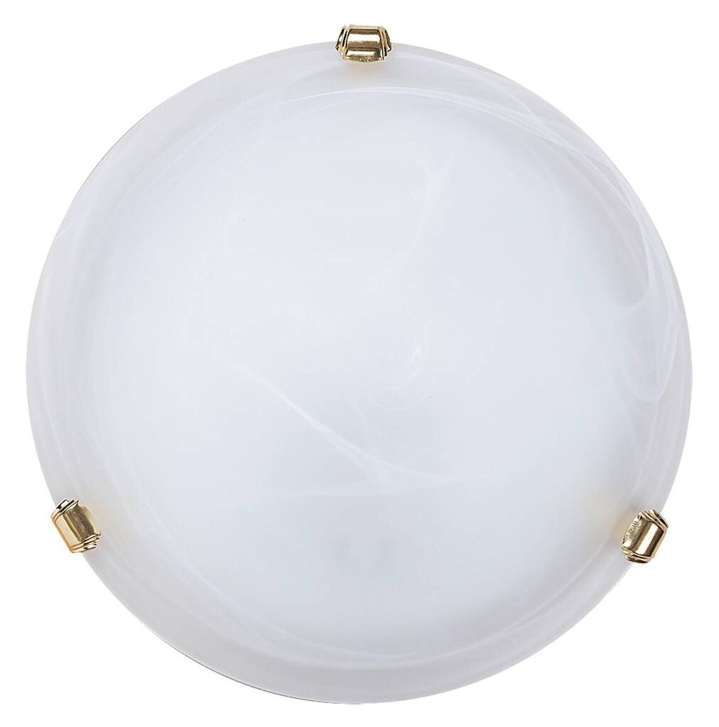 

Потолочный светильник Rabalux Alabastro 1x E27 алебастр белый, золотой