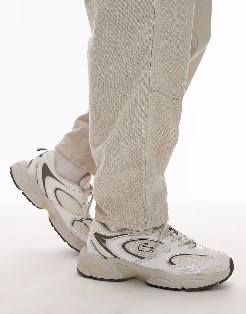 

Кроссовки Lacoste Storm 96 2K в цвете «бежевый/хаки»