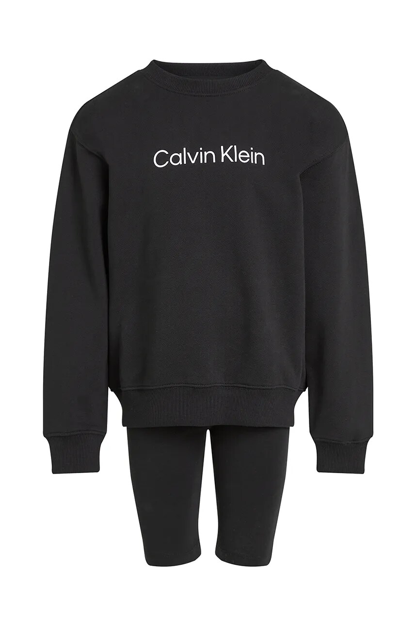 

Детский комплект из хлопка Calvin Klein Jeans, черный
