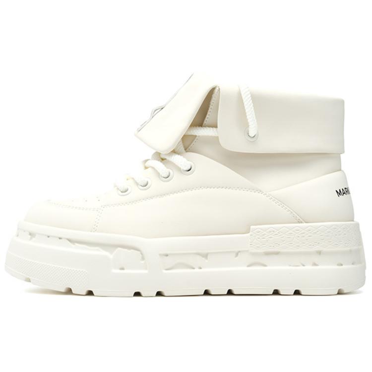 

FAIRWHALE Стильные высокие скейтерские кроссовки унисекс с противоскользящей подошвой, амортизацией и устойчивостью к истиранию коричневые хлопковые, цвет Brown (Cotton)