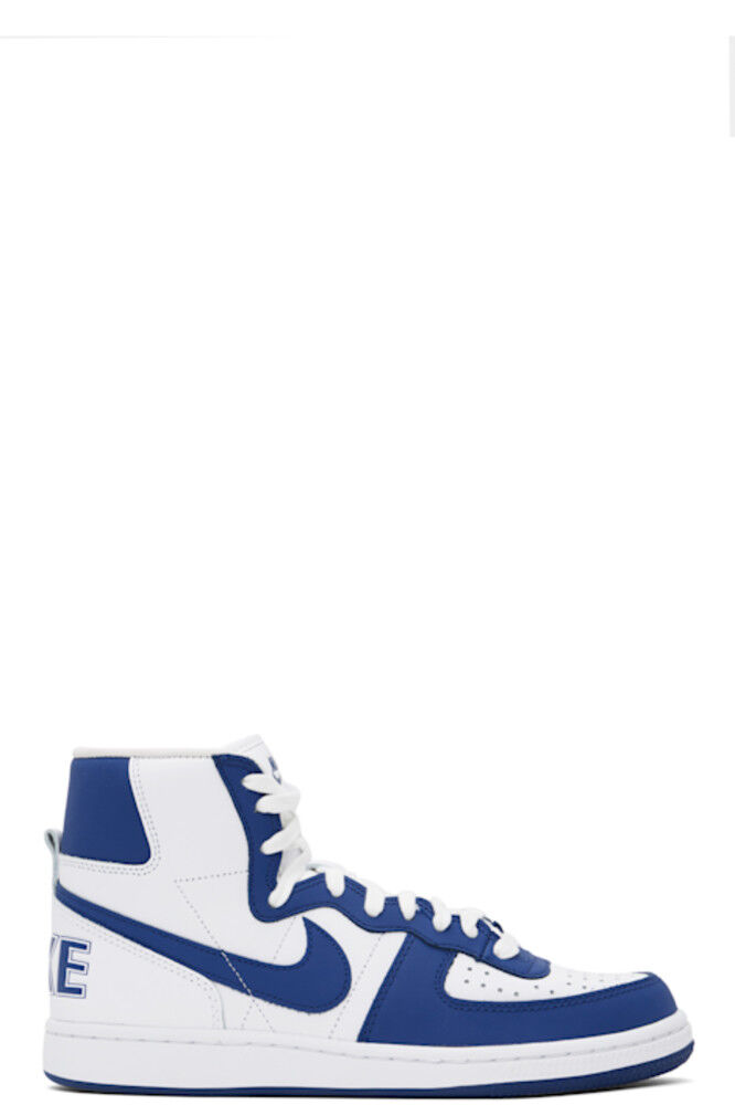 

Сине-белые высокие кроссовки Nike Edition Terminator Comme des Garçons Homme Plus