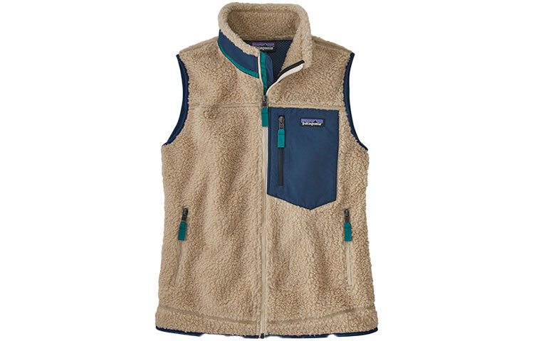 

Жилет Retro-X женский Patagonia, цвет Light brown/DNLP