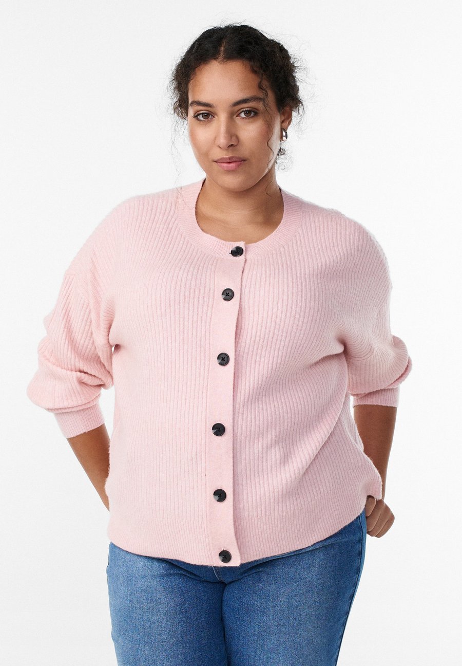 

Кардиган Zizzi Cardigan, Fairy Tale Mel./Mottled Light Pink