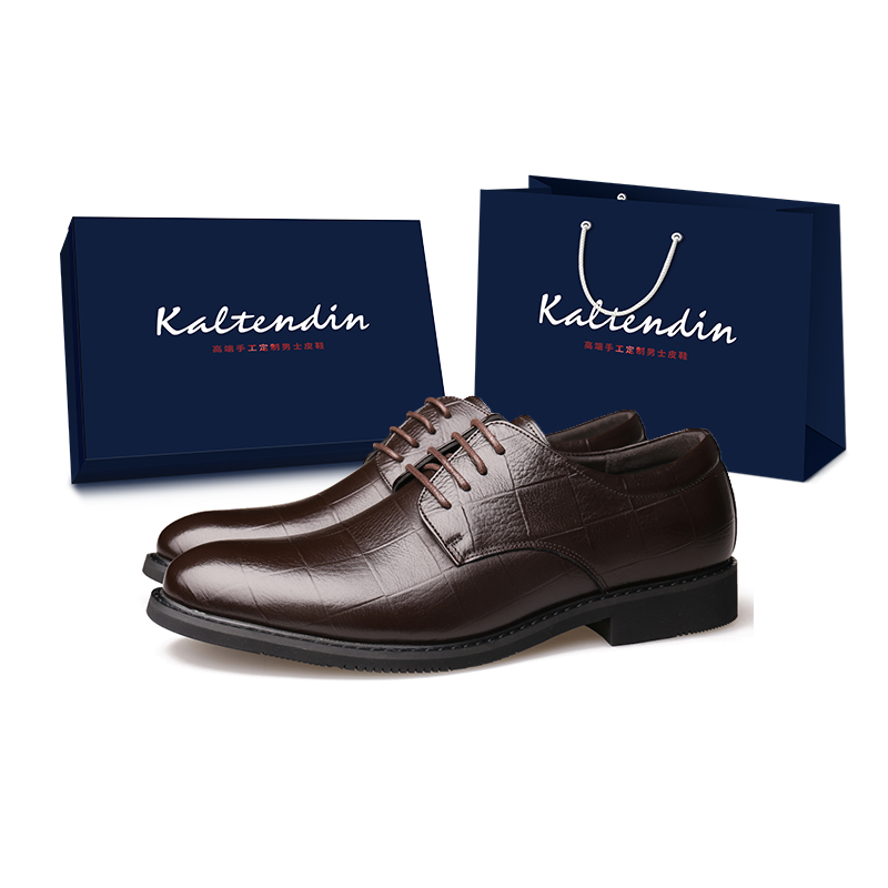 

Kaltendin Мужские туфли для костюма низкие черно-коричневые, цвет Brown