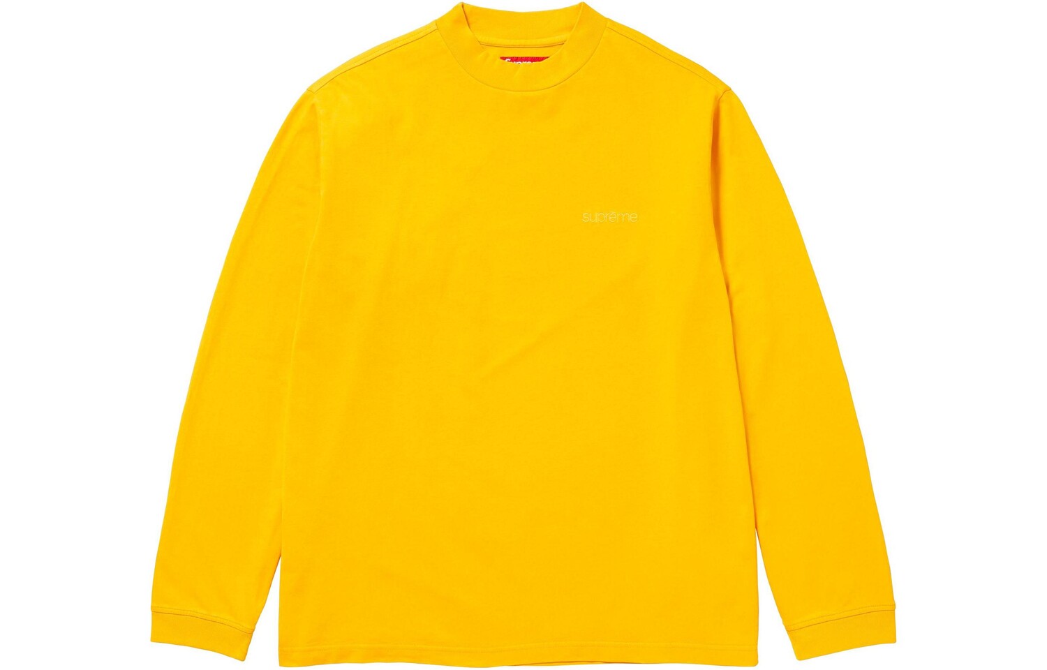 

Футболка Supreme Mock Neck, фиолетовый