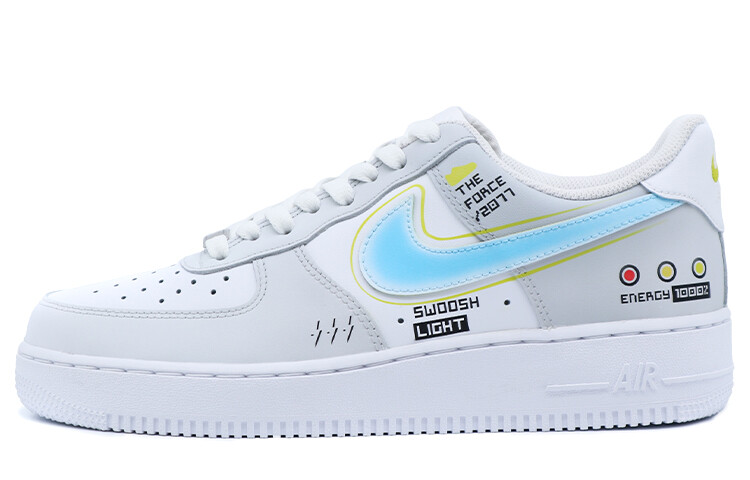 

Кроссовки Nike Air Force 1 Skateboard Shoes Unisex Low-Top Gray/Blue