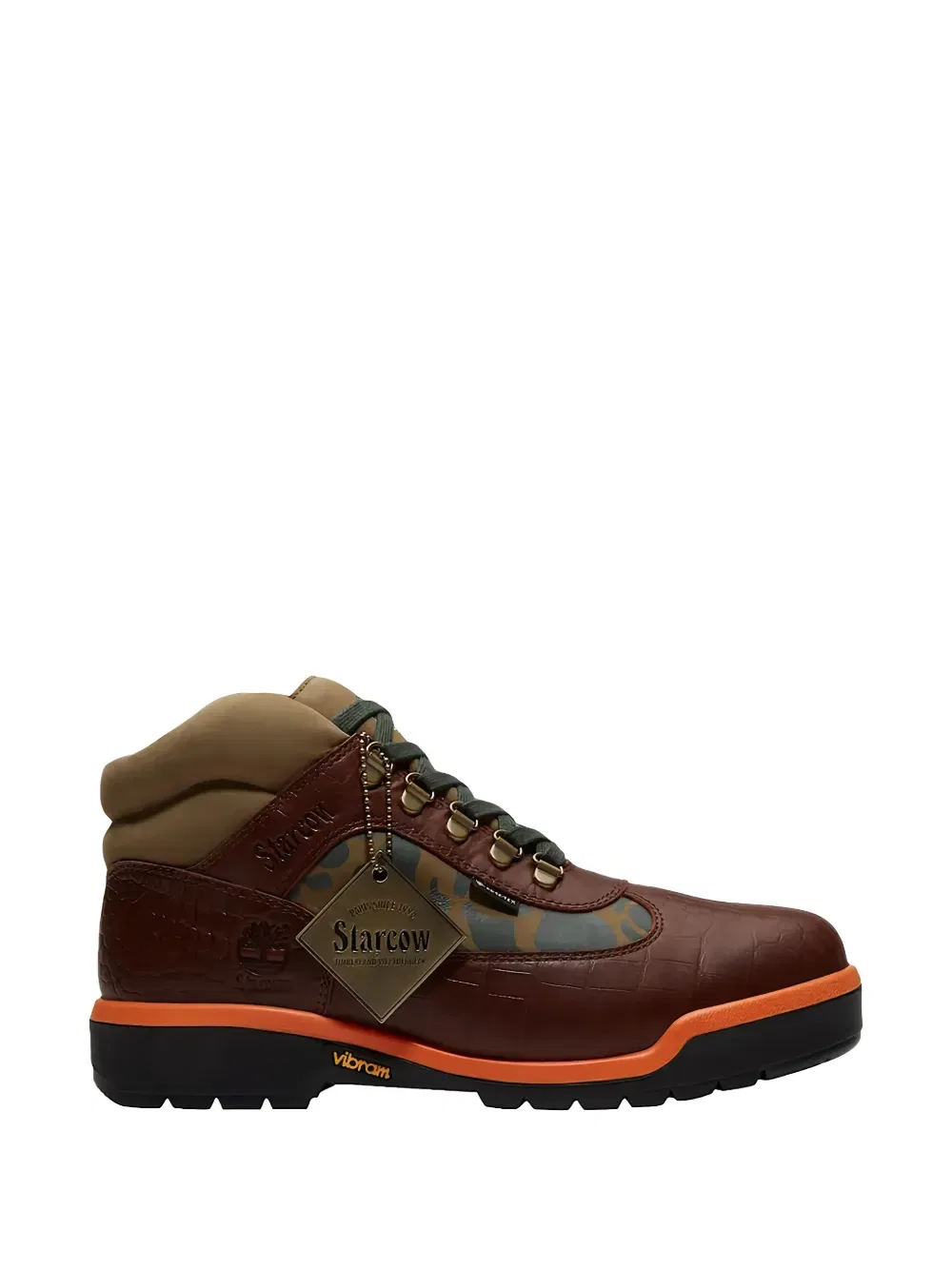 Водонепроницаемые ботинки на шнуровке X Starcow Timberland, коричневый