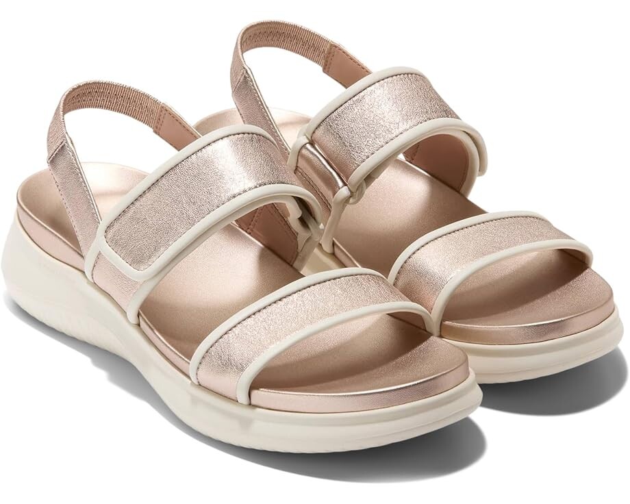 

Сандалии Cole Haan Zerogrand Meritt, цвет Rose Gold Talca/Ivory