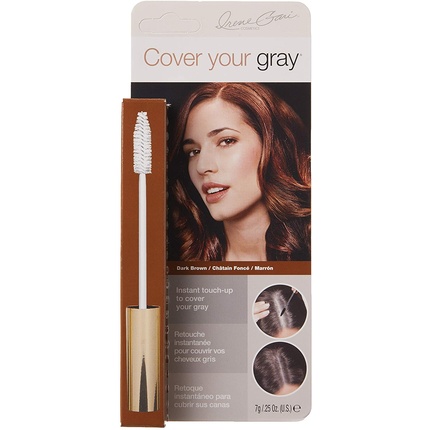 Тушь для ресниц Instant Touch Up Wand, темно-коричневый, 7 г Cover Your Gray — фото 2