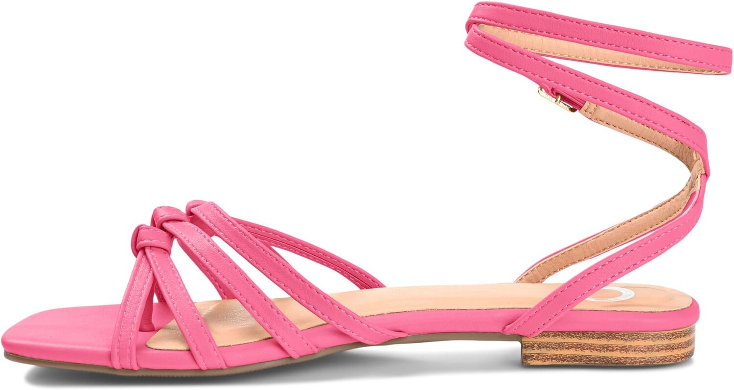 Сандалии Journee Collection Indee Sandal, розовый — фото 4