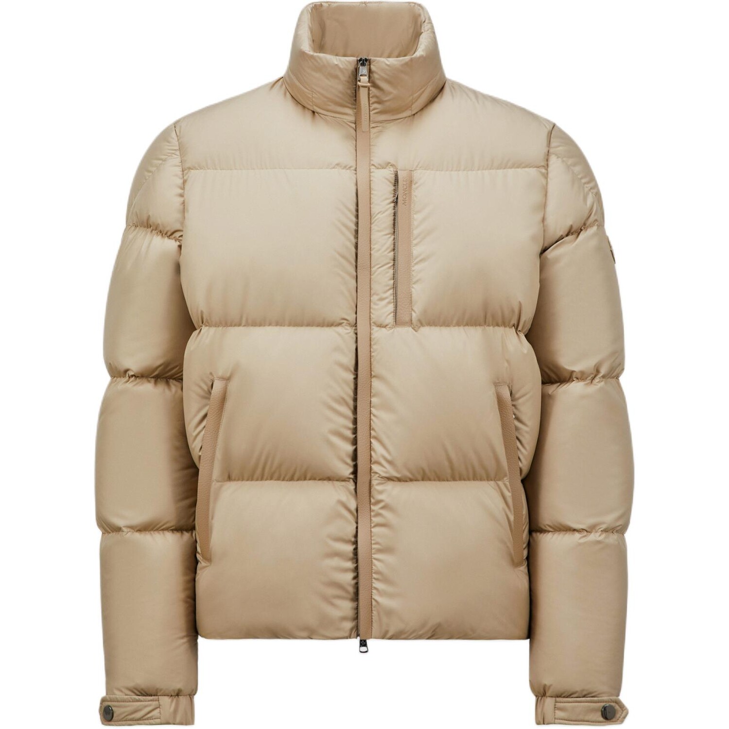 

Пуховик мужской бежевый Moncler
