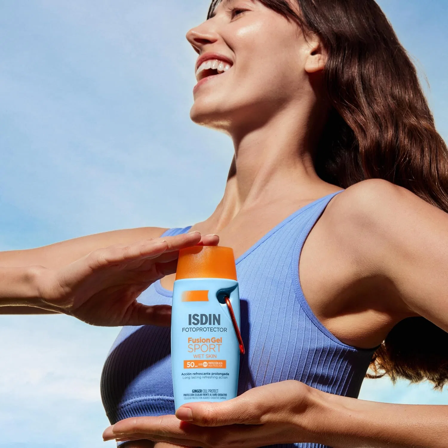 Солнцезащитный гель для спортсменов «Fotoprotector Fusion Gel Sport SPF 50+» от ISDIN Isdin — фото 2