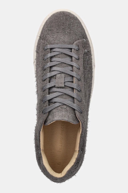 Замшевые кроссовки Tiebreak Fuzz Filling Pieces, серый — фото 4
