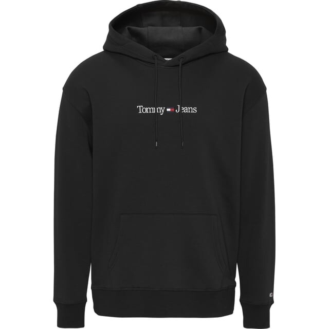 

Толстовка с капюшоном reg Linear Tommy Jeans, черный