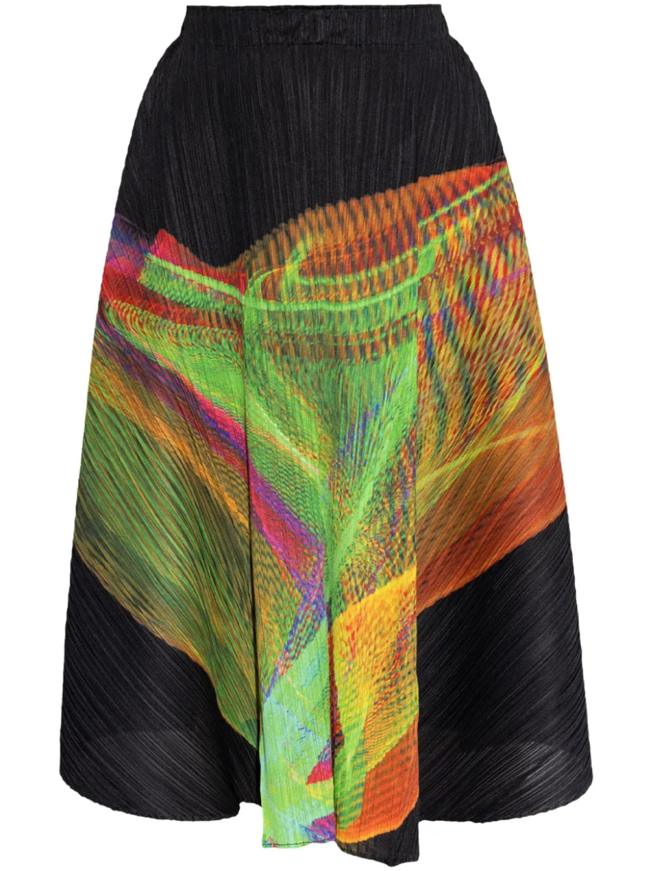 

Юбка миди Pleats Please Issey Miyake Spectrum, черный