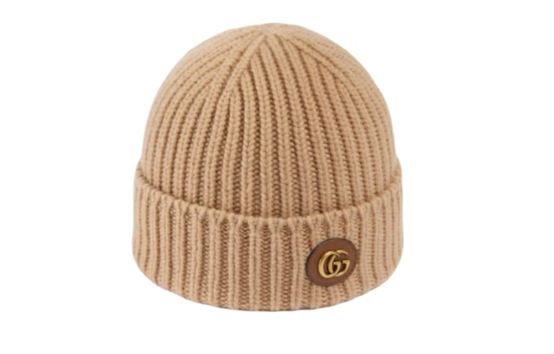 

Вязаная шапка с двойной буквой G GUCCI