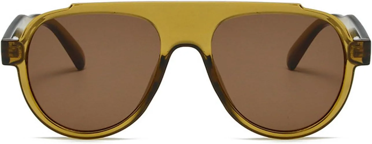 

Солнцезащитные очки Laureles Retro Pilot для мужчин и женщин в винтажном стиле с леопардовым принтом и серым градиентом, защита от ультрафиолета UV400, C5