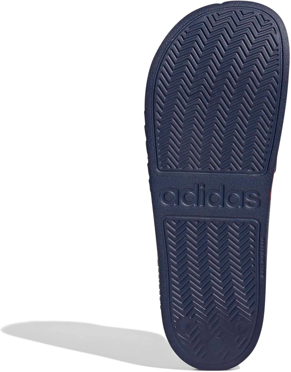 Сланцы для душа adidas Adilette для взрослых унисекс, темно-синий/алый — фото 3