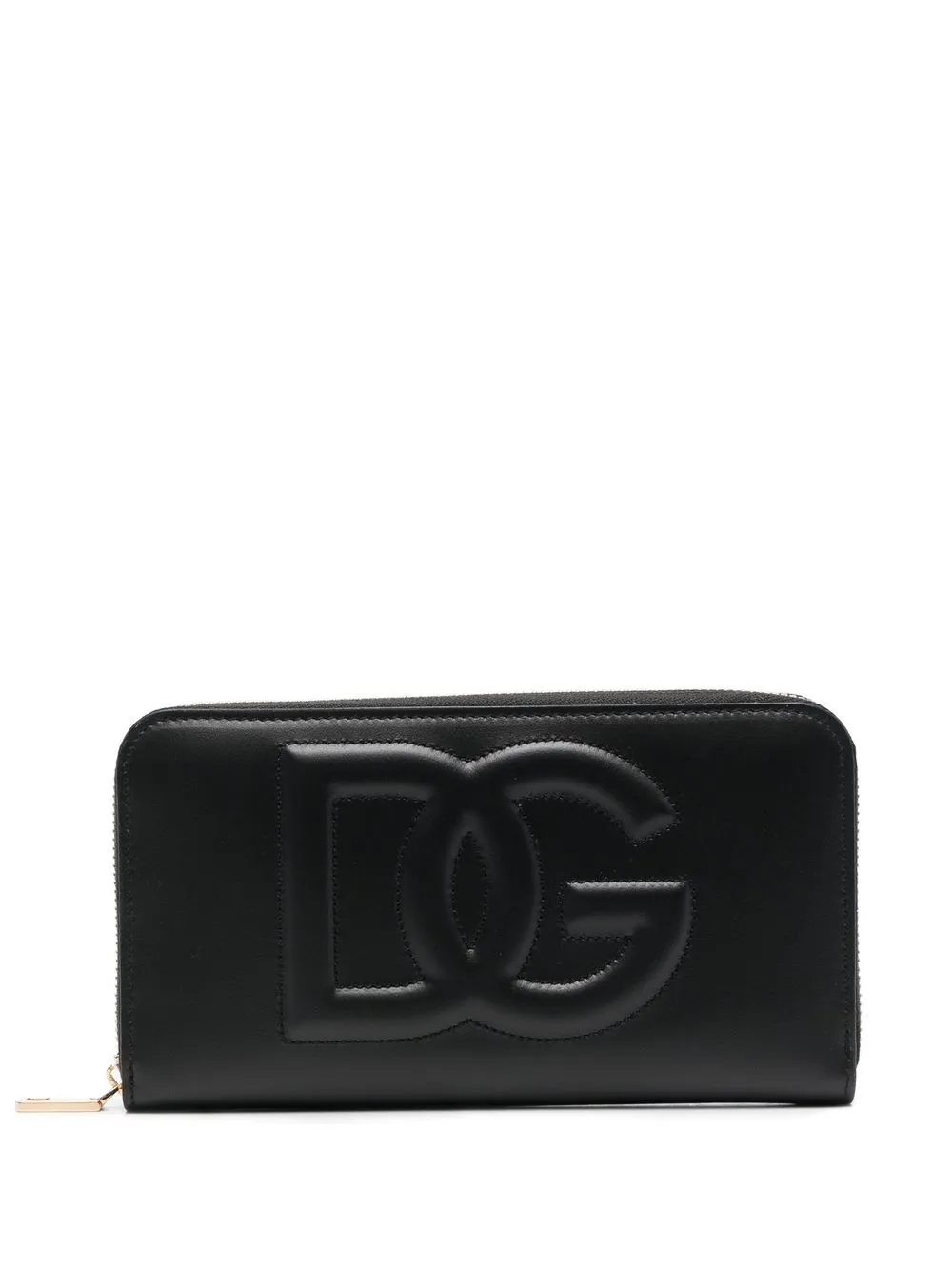 

Кошелек с тисненым логотипом DOLCE & GABBANA, черный