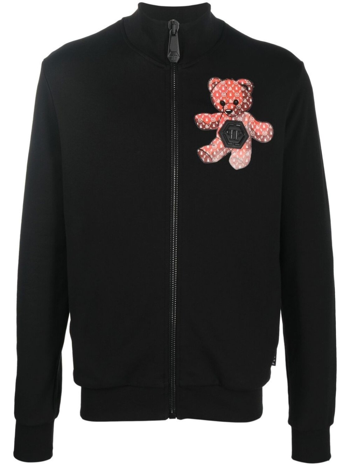 

Толстовка Teddy Bear на молнии Philipp Plein, черный