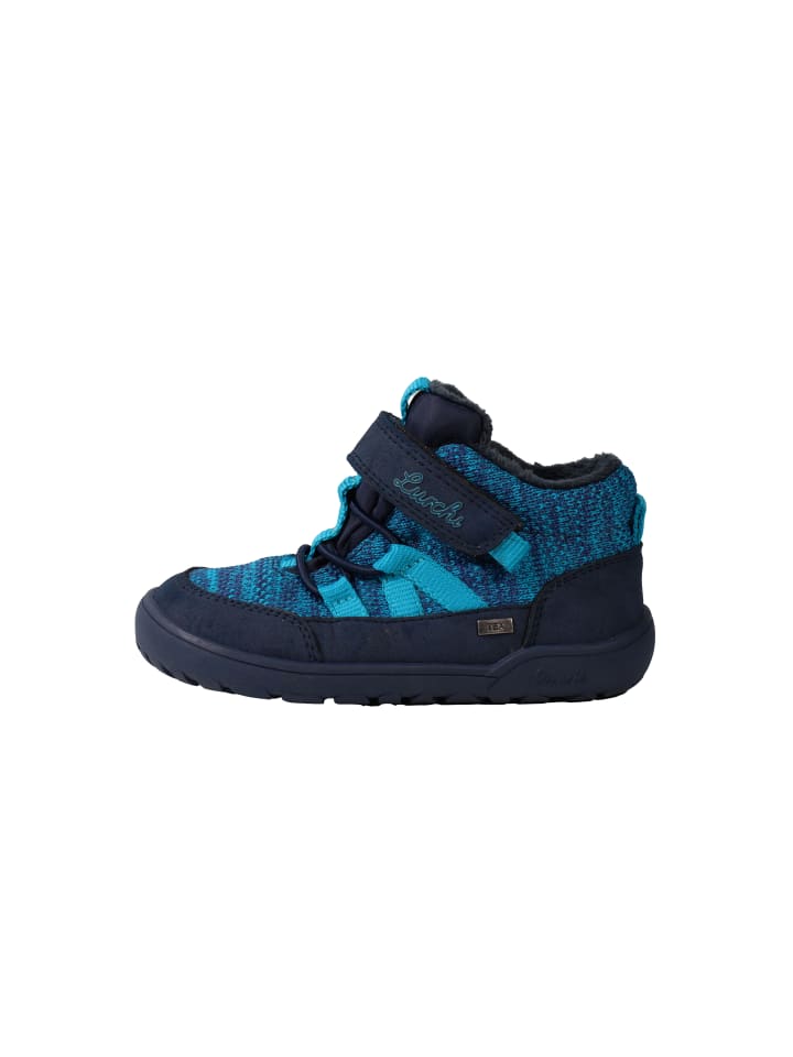 

Кроссовки на шнуровке Lurchi Sneaker Jaden-TEX Barefoot, синий