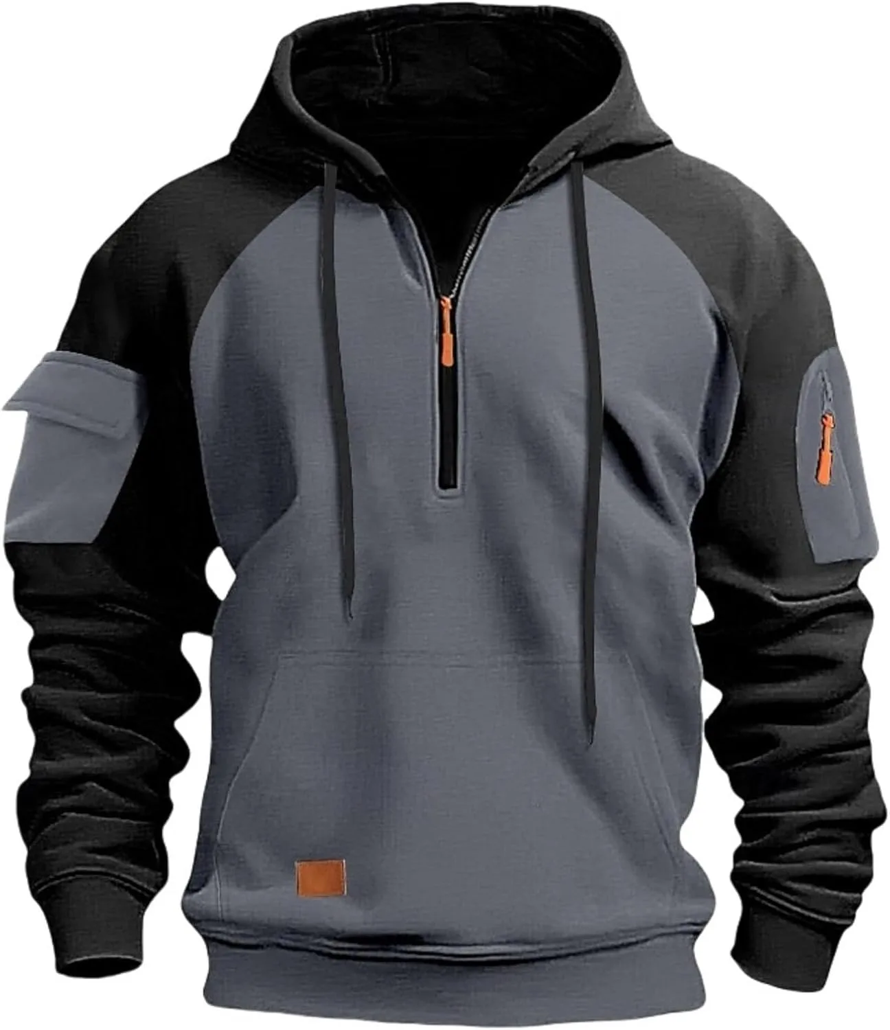 

Толстовка с капюшоном 1/4 Zip и карманами Thatrich