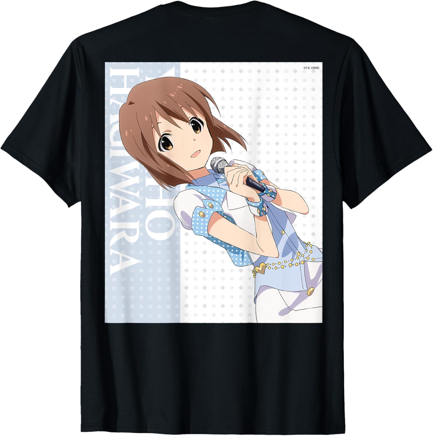 

Футболка iDOLM@STER Shiny Festa Yukiho Hagihara (с принтом на спине) Bandai Namco Entertainment Inc., черный