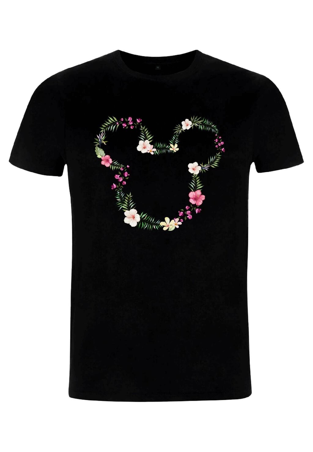 

Футболка с принтом MICKEY CLASSIC FLORAL MICKEY UNISEX Disney, черный