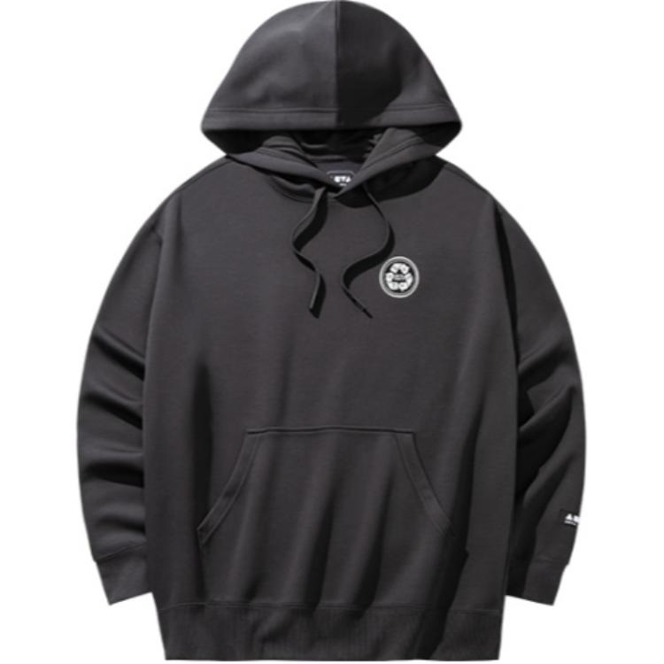 

Толстовка Anta Life Collection мужская, темно-коричневая, серая