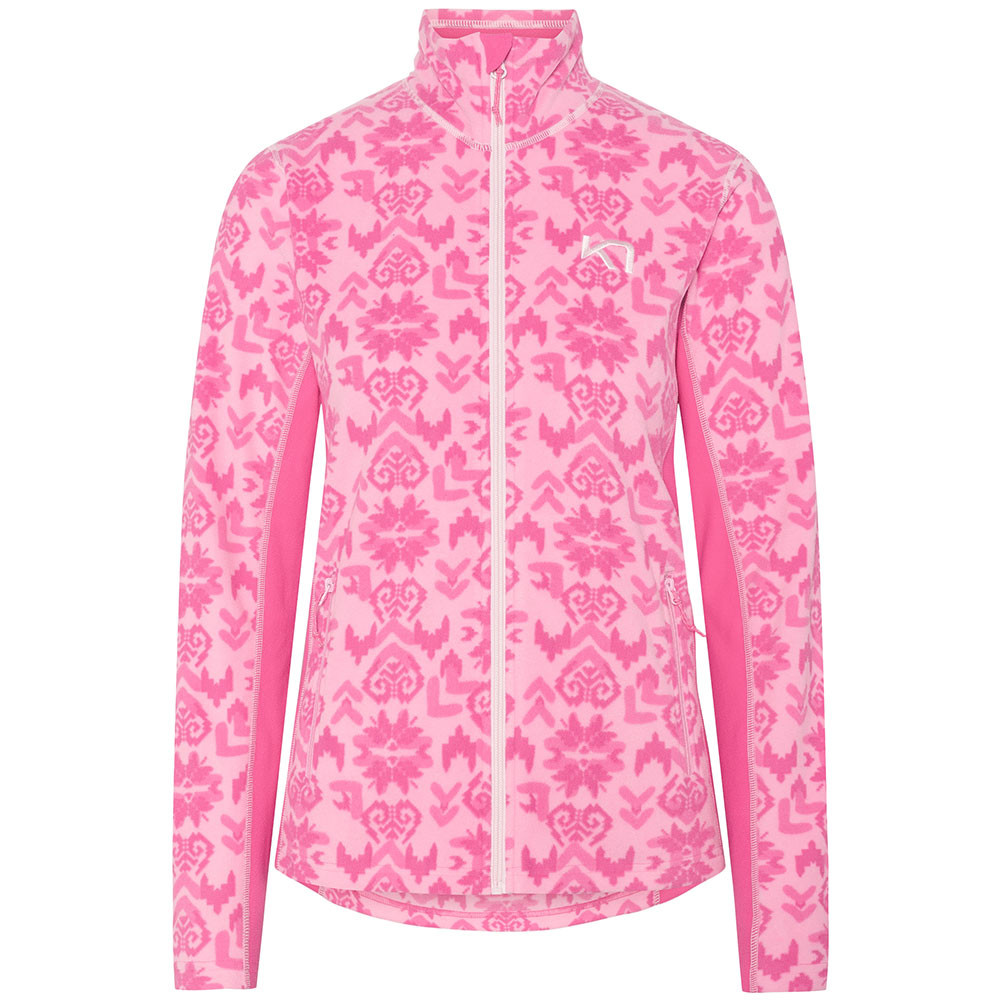 

Женская флисовая куртка Kari Traa Olga на молнии, Bright Pink