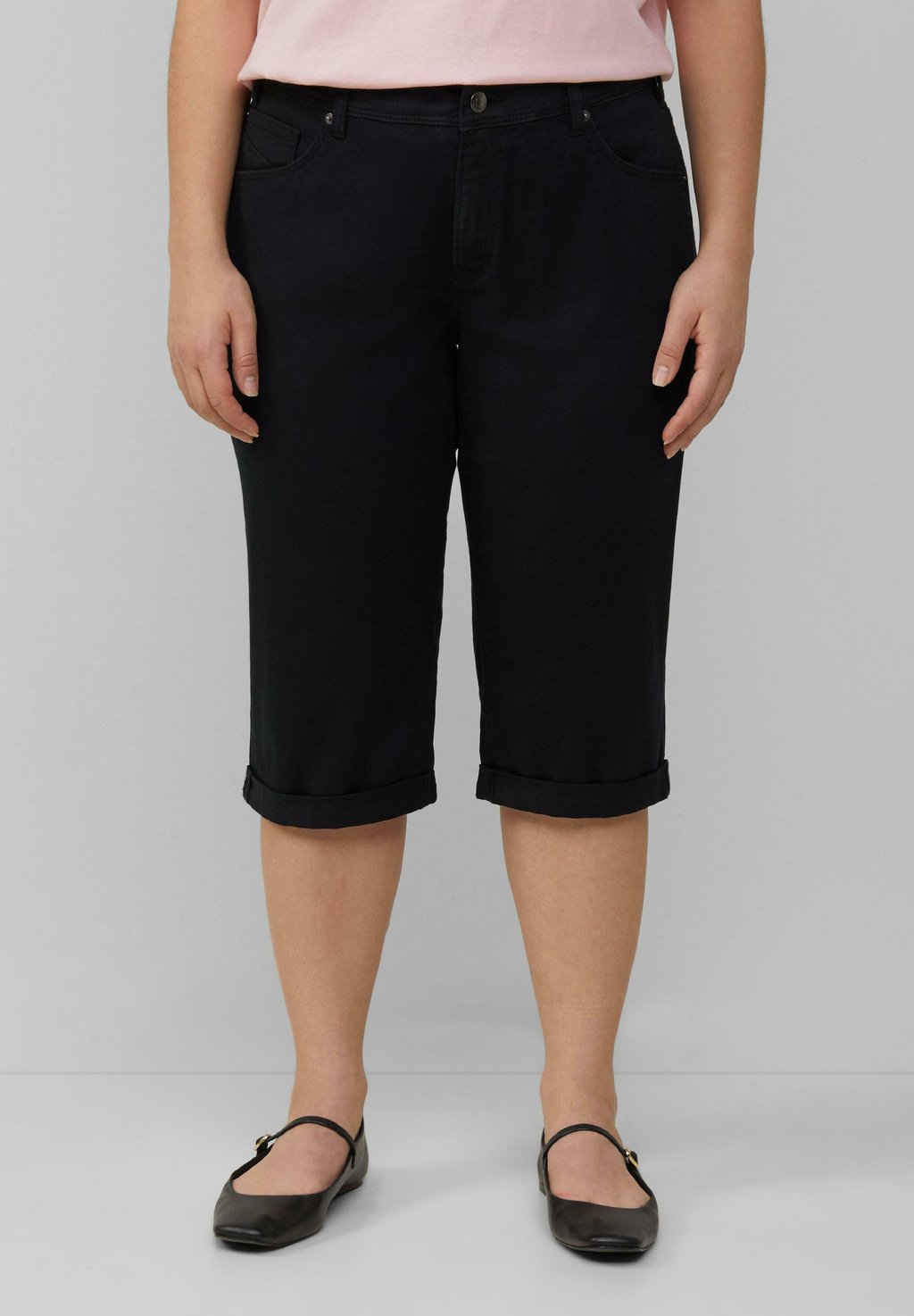 

Джинсовые шорты CATIE MID RISE CAPRI LENGTH QS, черный