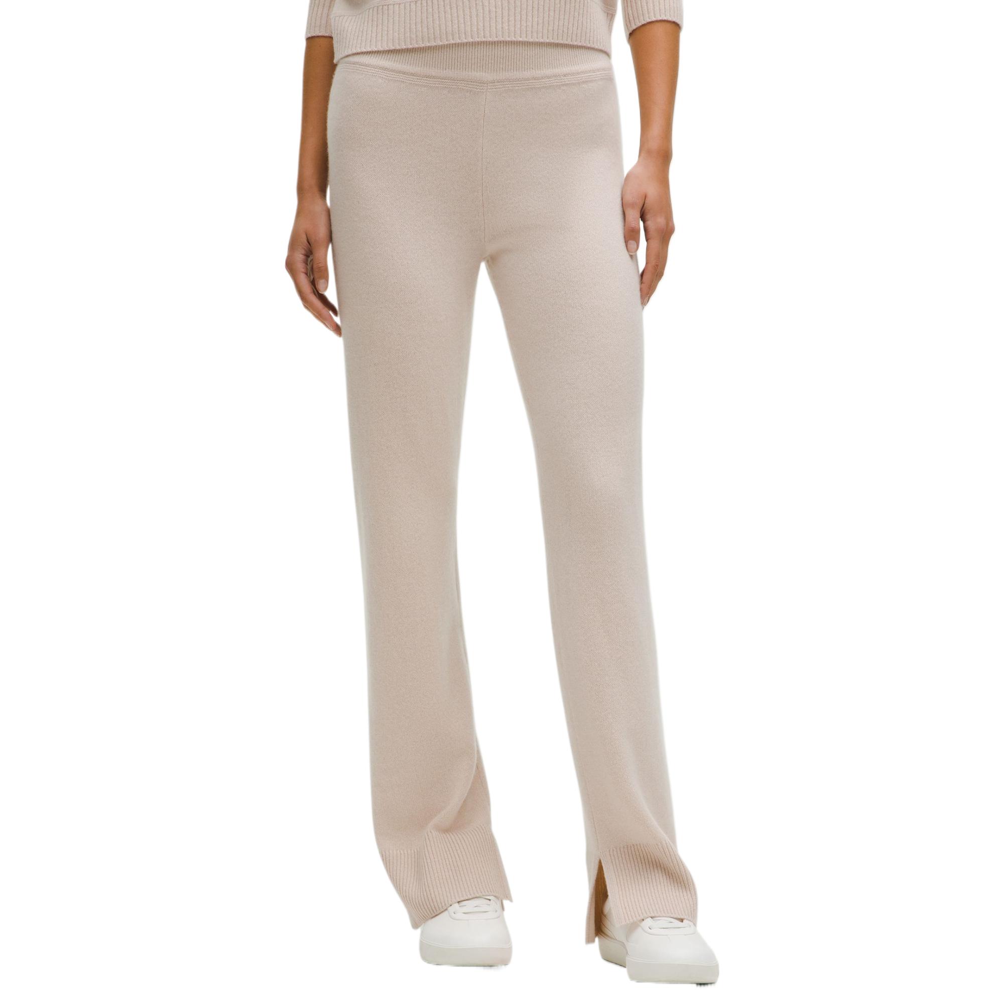 

Женские кашемировые повседневные брюки Lululemon, light umber