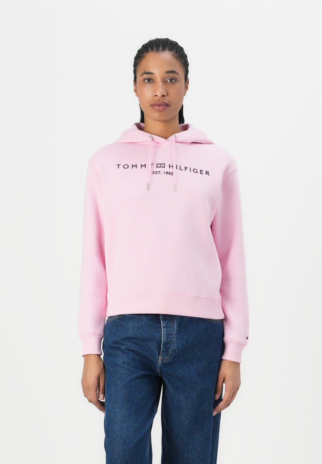 

Толстовка с капюшоном MDRN REG CORP LOGO - Sweatshirt Tommy Hilfiger, розовый