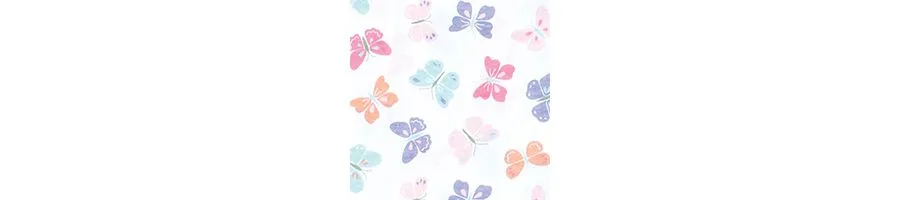 Хлопковая ночная накидка без рукавов для уютного сна Hudson Baby, Pastel Butterfly — фото 2
