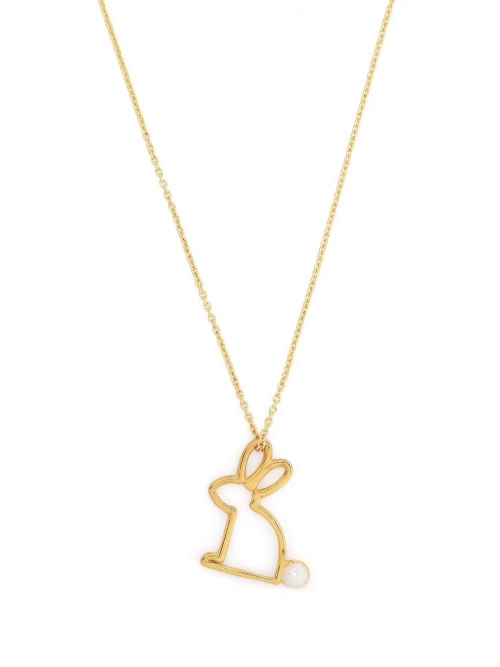 

Колье Conejito Perla из желтого золота Aliita, золотой