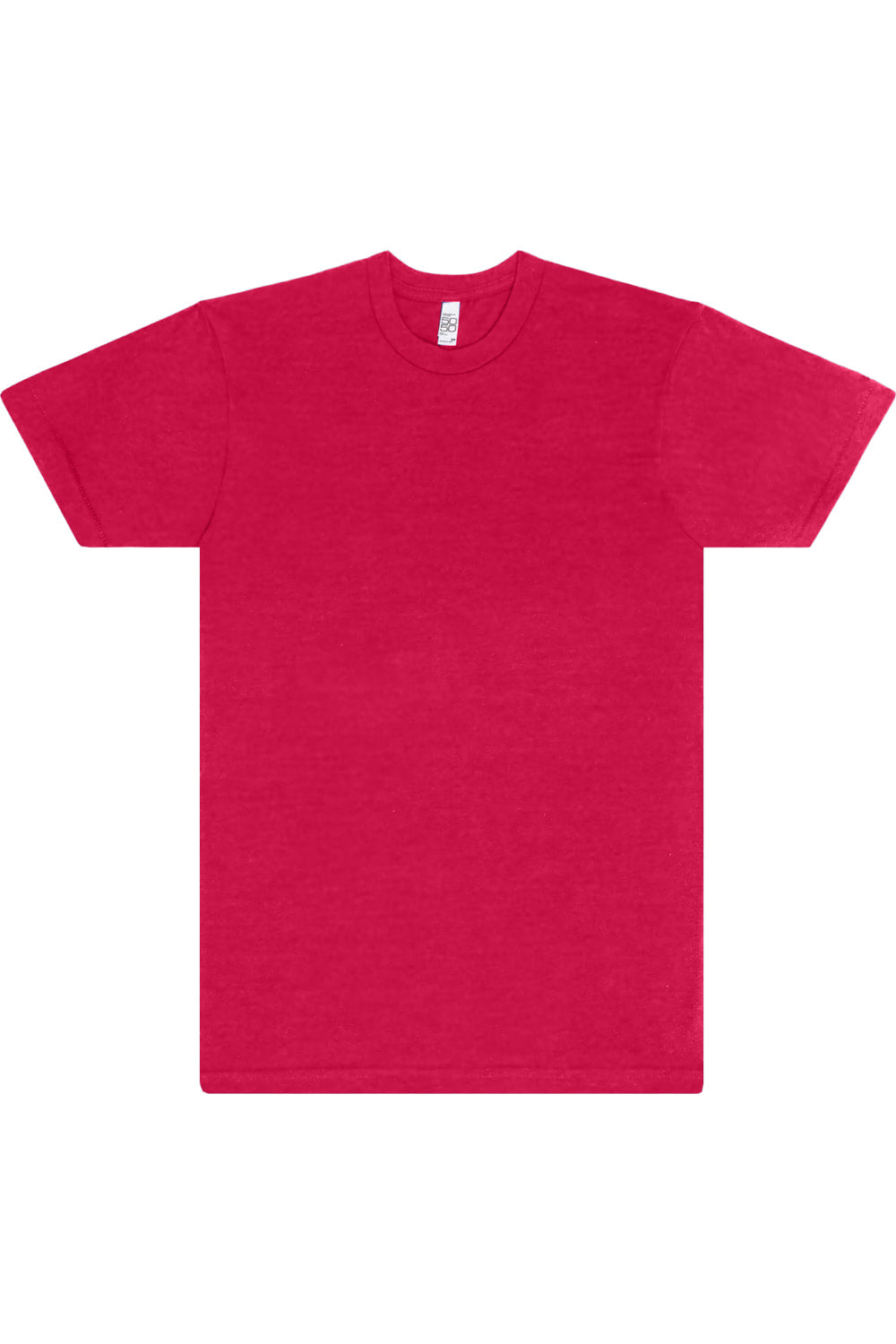 

Футболка Los Angeles Apparel USA-Made 50/50 Поли/Хлопок, цвет heather red